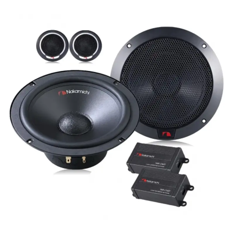 Акустика компонентная Nakamichi NSE-CS607. 16.5 см (6.5 дюйм.), Мощность динамиков 40 Вт (номинальная), 400 Вт (максимальная).