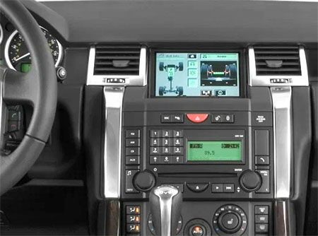 Incar RLR-FC802 - Переходная рамка LAND ROVER Range Rover Sport 2005-2009 (9")