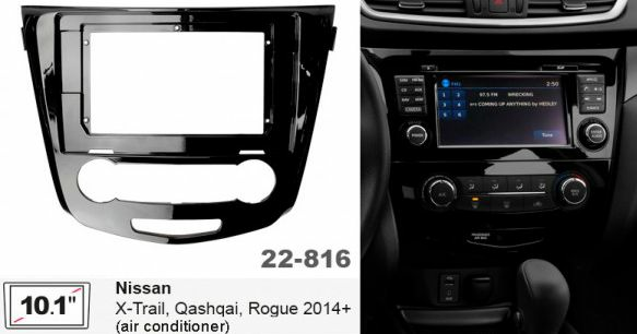CARAV 22-816 - NISSAN X-Trail, Qashqai, Rogue 2014+ (без климат-контроля) (10.1")