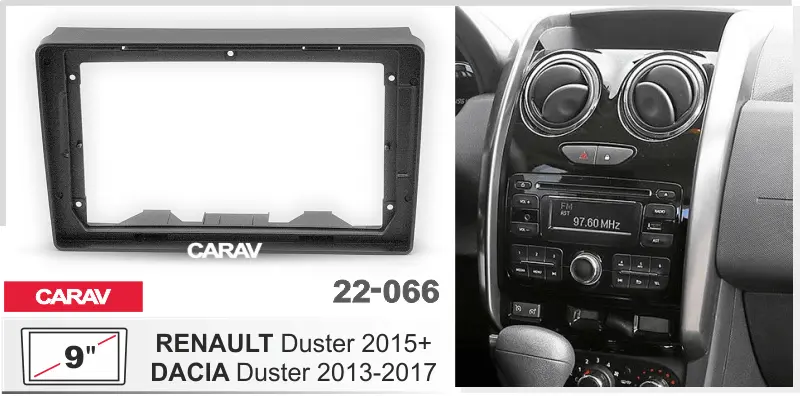 CARAV 22-066 - RENAULT / DACIA / NISSAN / LADA (9")