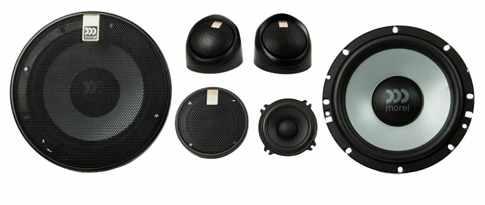 Акустика компонентная Morel MAXIMO ULTRA 603 MKII. 16.5 см (6.5 дюйм.), Мощность динамиков 100 Вт (номинальная), 180 Вт (максимальная).