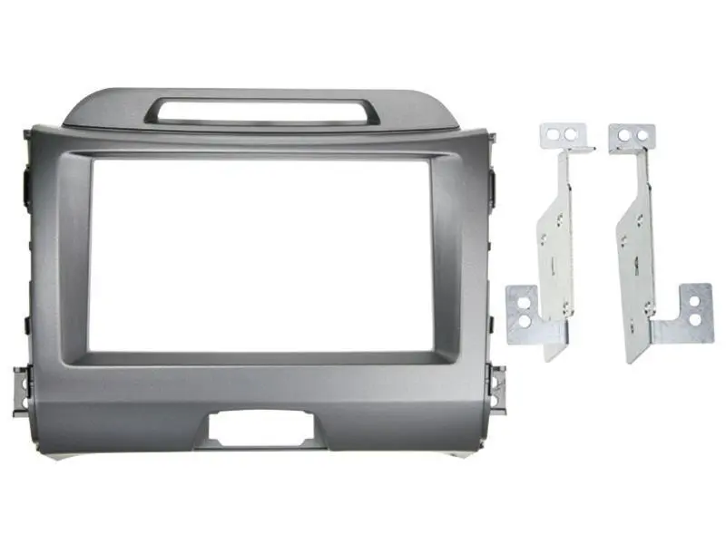 ACV 381178-28-2 - переходная рамка KIA Sportage III 2010+ grey-silver