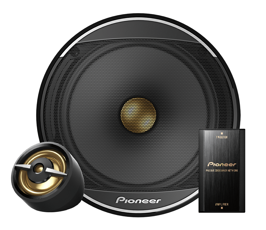 Акустика компонентная Pioneer TS-A1608C. 16.5 см (6.5 дюйм.), Мощность динамиков 80 Вт (номинальная), 350 Вт (максимальная).