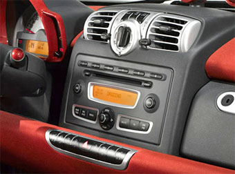 Incar RSM-N02A - Переходная рамка SMART Fortwo (2007-2010) / Forfour (2004-2006) 2din