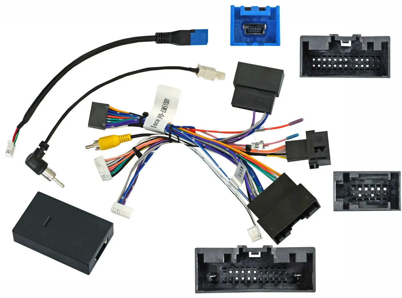 Incar FO-UMS1501 - Комплект проводов для подключения Android ГУ FORD Focus, Kuga 2011-2016 CAN