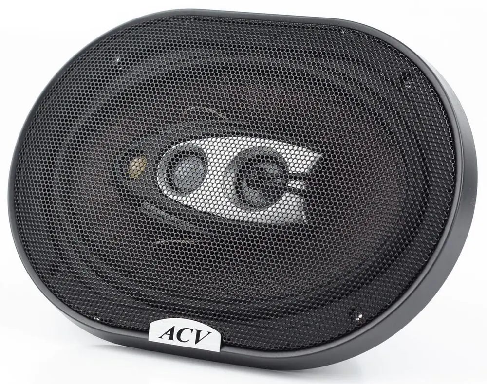 Акустика коаксиальная ACV GF-694. овальный 15x23 см (6x9 дюйм.), Мощность динамиков 40 Вт (номинальная), 160 Вт (максимальная).