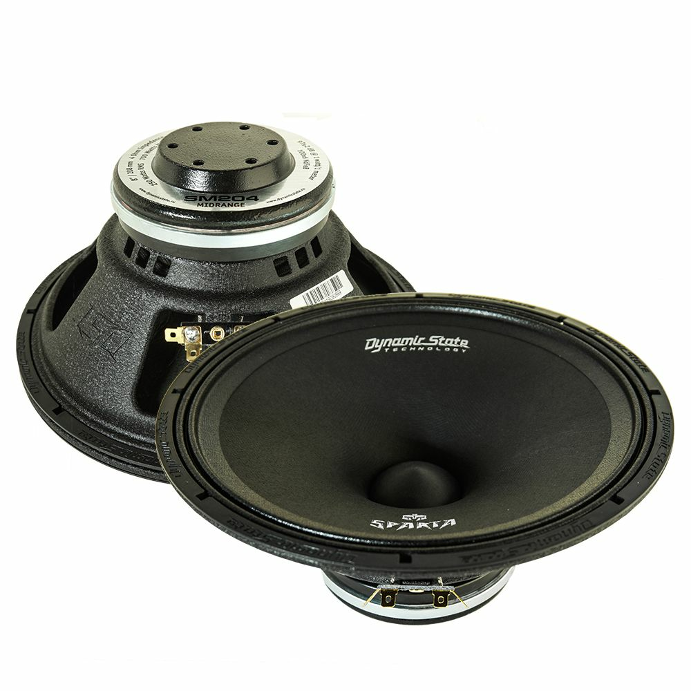 Акустика Dynamic State SM204 - купить в Авто-сила Акустика Среднечастотная АС Dynamic State SM204. 20 см (8 дюйм.), Мощность динамиков 250 Вт (номинальная), 700 Вт (максимальная).
