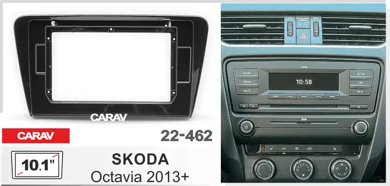 CARAV 22-462 - SKODA Octavia 2013+ (10.1")
