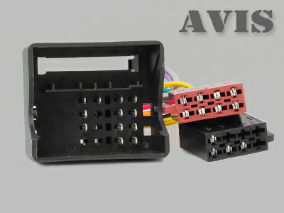 ISO Переходник AVIS AVS01ISO на автомобили FORD FOCUS / FIESTA / FUSION (2005-2010) / MONDEO (2003-...) / C-MAX (2003-2010) / TRANSIT (2006-...) / KUG