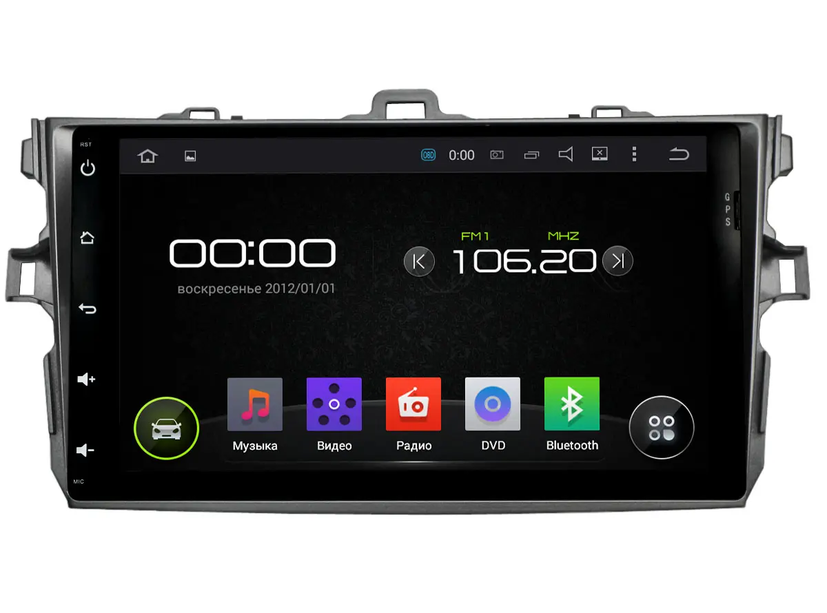 Incar AHR-2234 - штатная магнитола Toyota Corolla 06-11