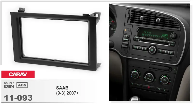 CARAV 11-093 - SAAB (9-3) 2007+