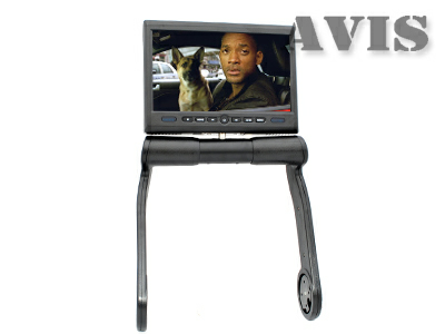 Монитор 8.5" на подлокотник автомобиля со встроенным DVD плеером AVIS AVS0916T (черный)