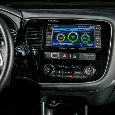 Intro RMS-N20 - Переходная рамка Mitsubishi Outlander 2012+, Lancer, Pajero 4, ASX