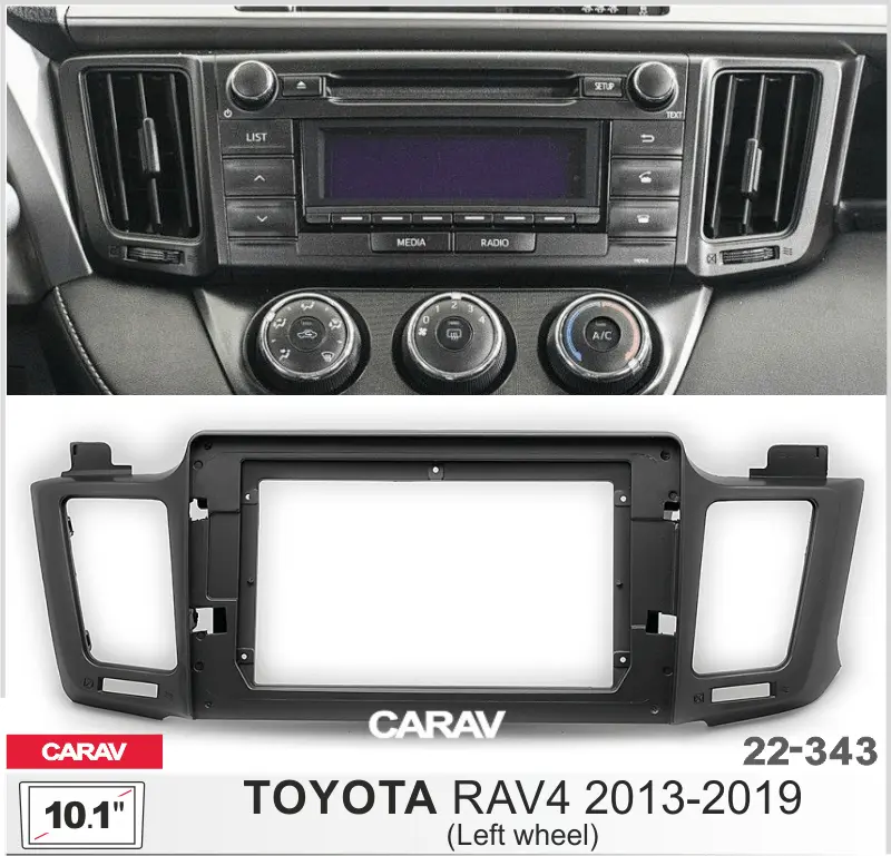 CARAV 22-343 - TOYOTA RAV4 2013-2019 (10.1")