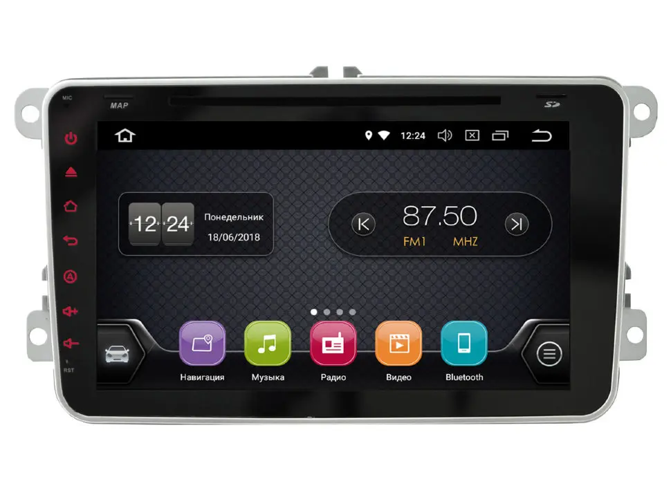 Incar TSA-8643 - Штатная магнитола VW Passat B7 (Android 8)