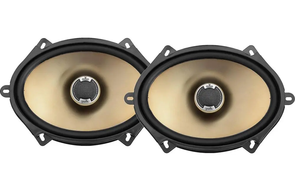 Акустика коаксиальная Polk Audio db571. овальный 13x18 см (5x7 дюйм.), Мощность динамиков 60 Вт (номинальная), 180 Вт (максимальная).