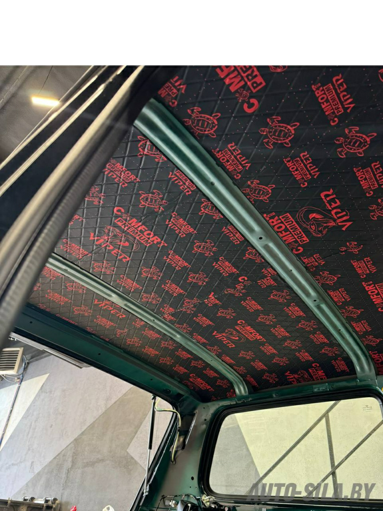 виброизоляция потолка материалом Comfort Mat VIPER виброизоляция потолка материалом Comfort Mat VIPER