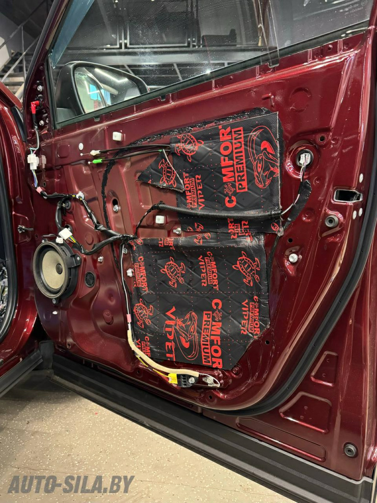 ComfortMat Premium Viper - виброизоляция дверей