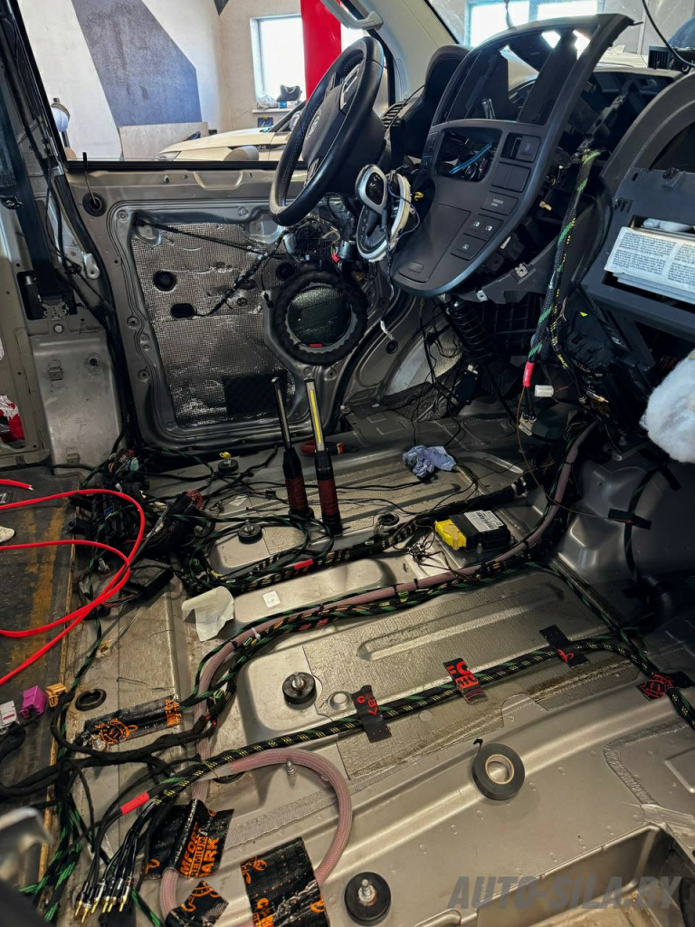 изготовление новой медной проводки в Volkswagen T5