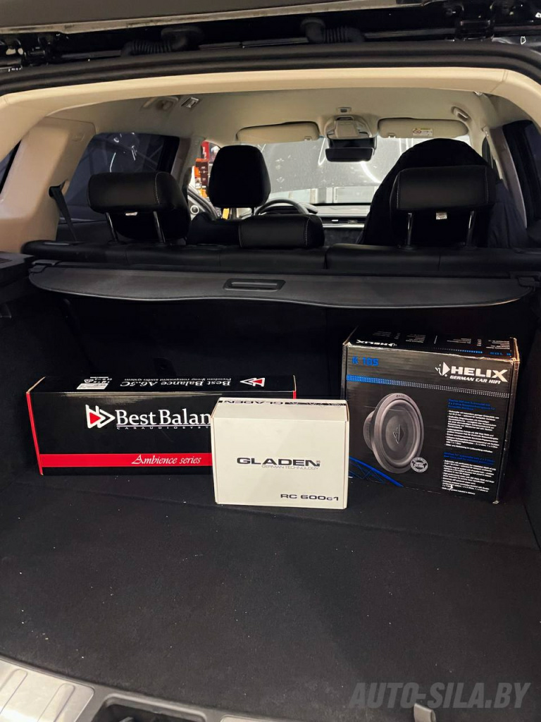 новая аудиосистема в Джили Атлас 