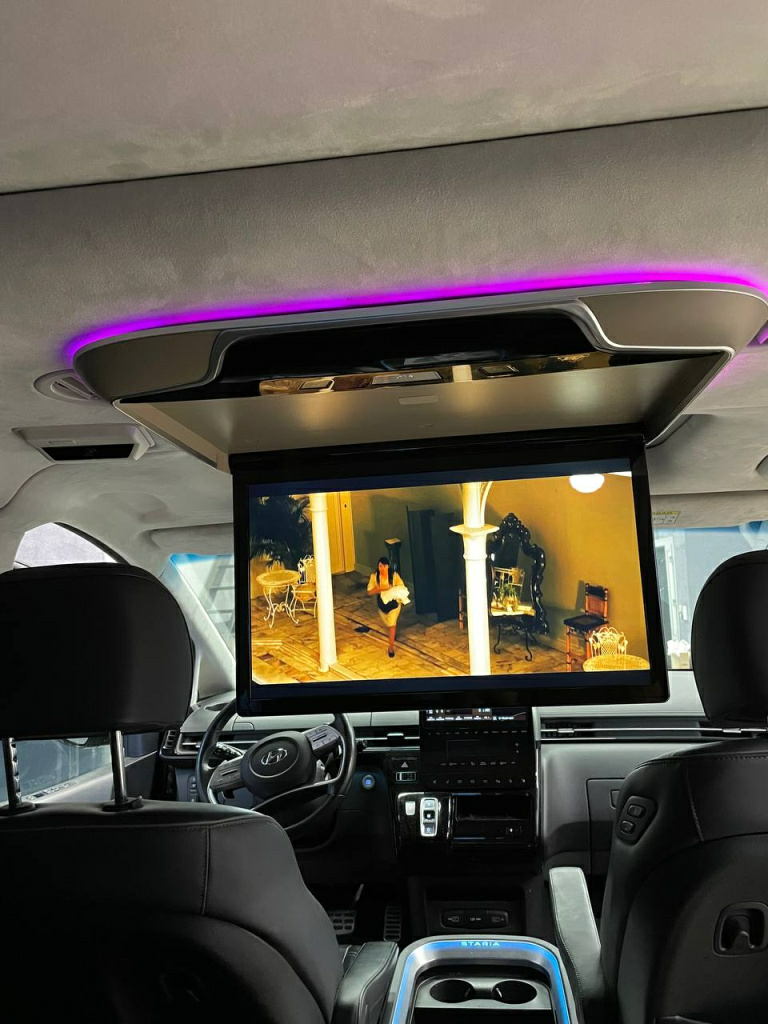  потолочный монитор в Hyundai Staria