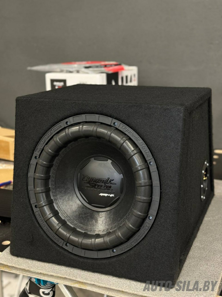 установка сабвуфера Dynamic State SARMAT SMW-344