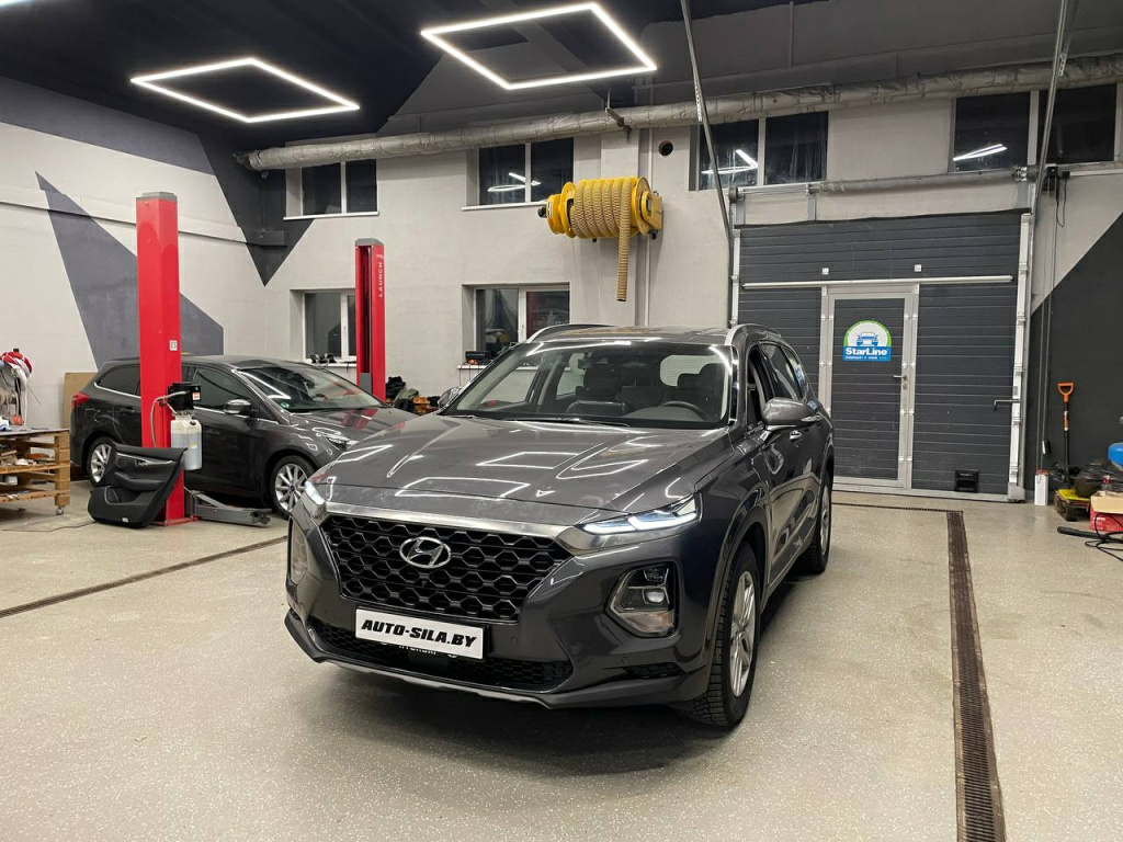 дооснащение Hyundai Santa Fe 4 2019