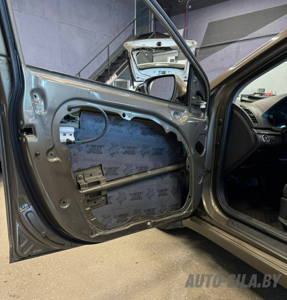 виброизоляция дверей в Hyundai