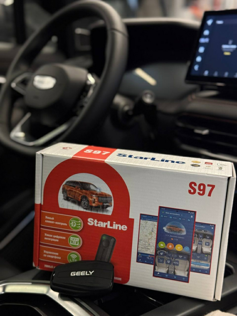Установка сигнализации StarLine S97 с автозапуском 