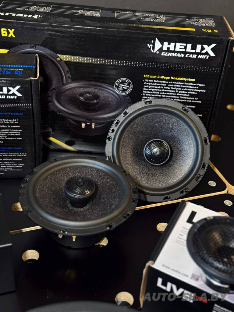 новая акустическая система Helix S6X для Додж Челленджер