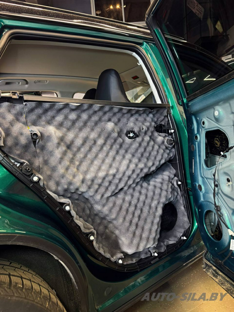 шумоизоляция дверных карт