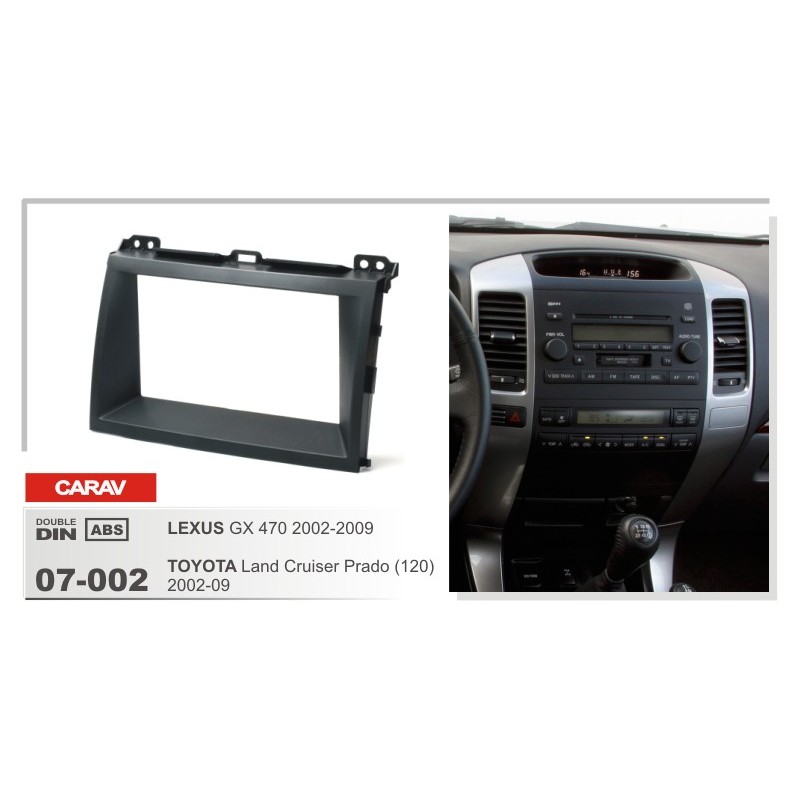 CARAV 07-002 Toyota Land Cruiser Prado (120) 2002-2009 / Lexus GX-470