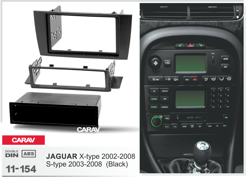 CARAV 11-154 - JAGUAR X-type 2002-2008, S-type 2003-2008