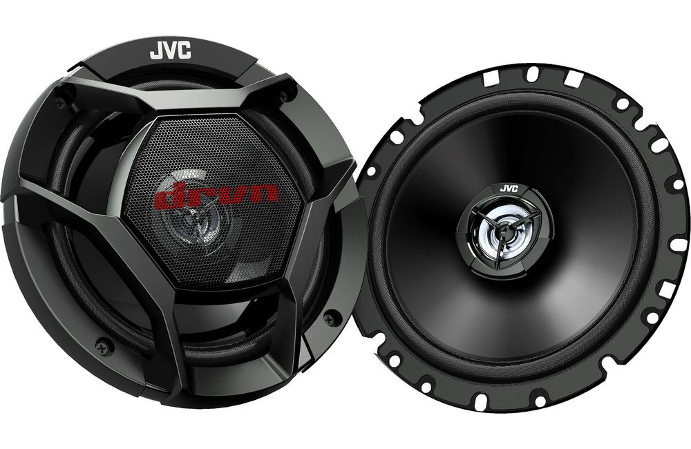 Акустика коаксиальная JVC CS-DR1720. 16.5 см (6.5 дюйм.), Мощность динамиков 50 Вт (номинальная), 300 Вт (максимальная).