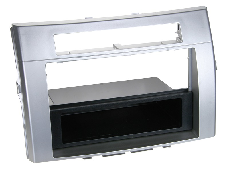 ACV 281300-21-2 - переходная рамка Toyota Verso 2004-2009 серебро 2din с карманом