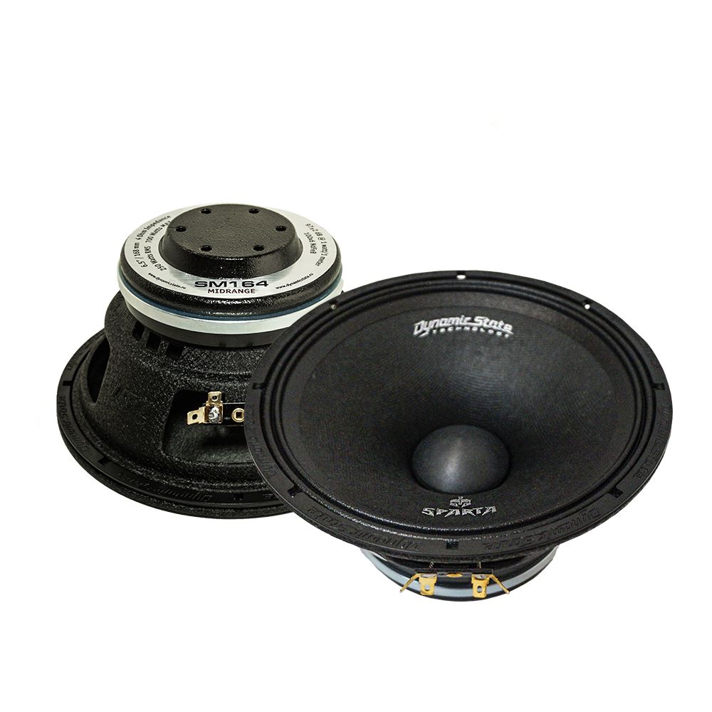 Акустика Dynamic State SM164 - купить в Авто-сила Акустика Среднечастотная АС Dynamic State SM164. 16.5 см (6.5 дюйм.), Мощность динамиков 250 Вт (номинальная), 700 Вт (максимальная).