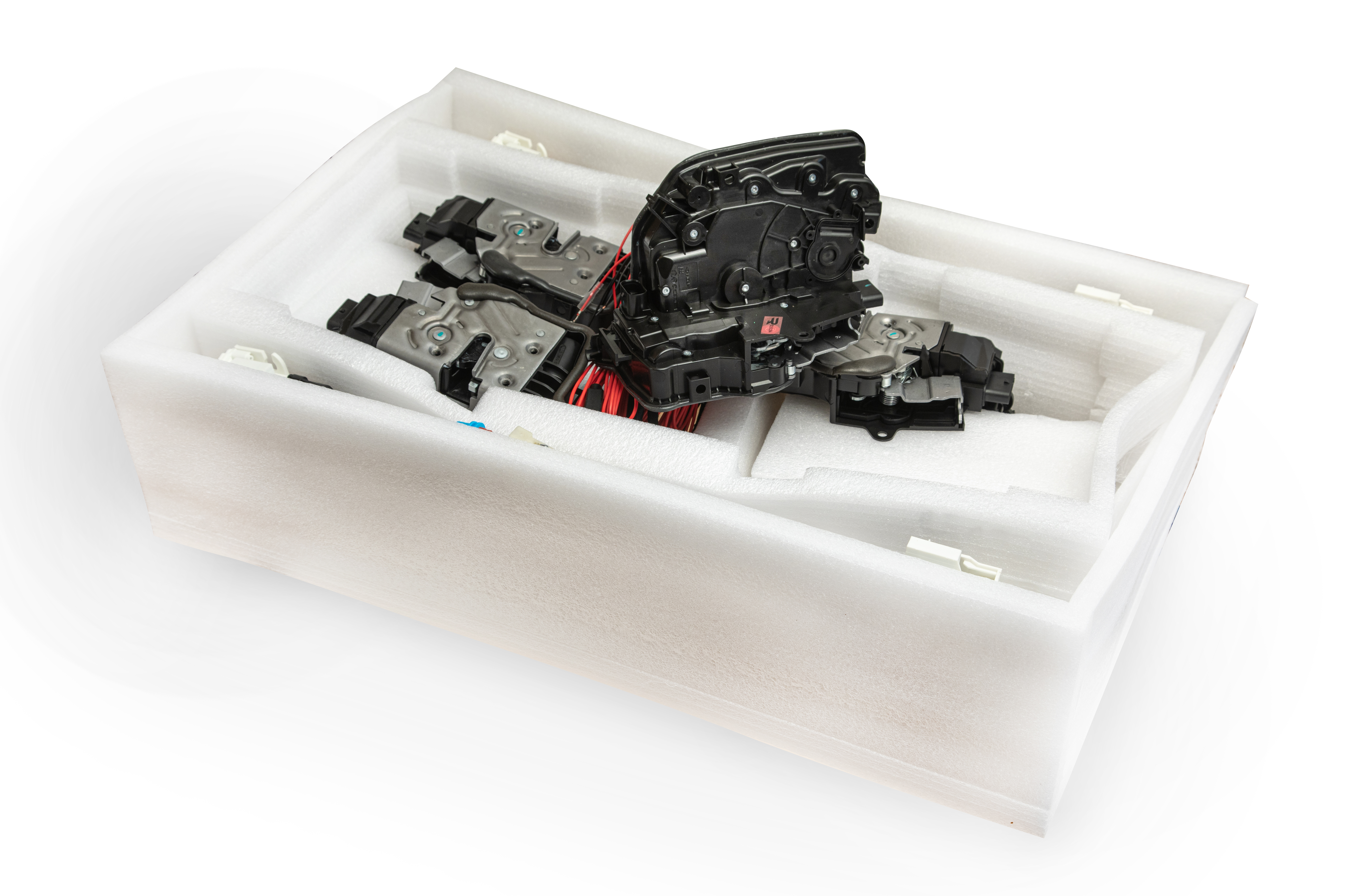 Комплект доводчиков Rulium AA-RL-BMW-3 <br/>  <br />
 Совместимость: <br />
  <br />
 BMW 3 G20 2018 - н.в. <br />
 BMW 4 G22|G23|G26|G60 2020 - н.в. <br />
 BMW IX 2021 - н.в. <br />
 BMW X3 G48 2025 - н.в <br />
 BMW 5 G60 <br />
  <br />