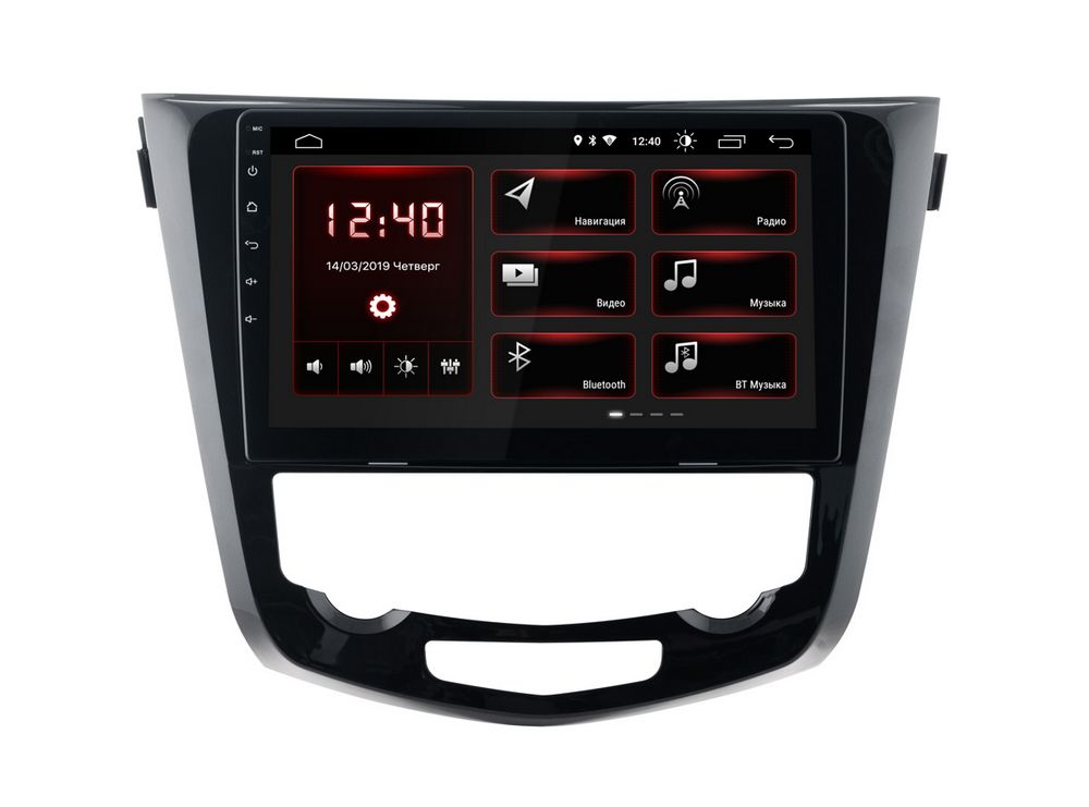 Incar XTA-6210BV - Штатная магнитола Nissan X-Trail, Qashqai 15+ с круговым обзором