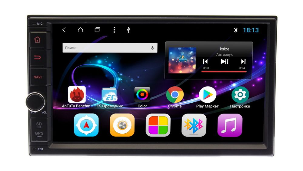 Универсальная бездисковая станция 2 din Wide Media WM-VS7A706-OC-2/32 Универсальная бездисковая станция 2 din Wide Media WM-VS7A706-OC-2/32