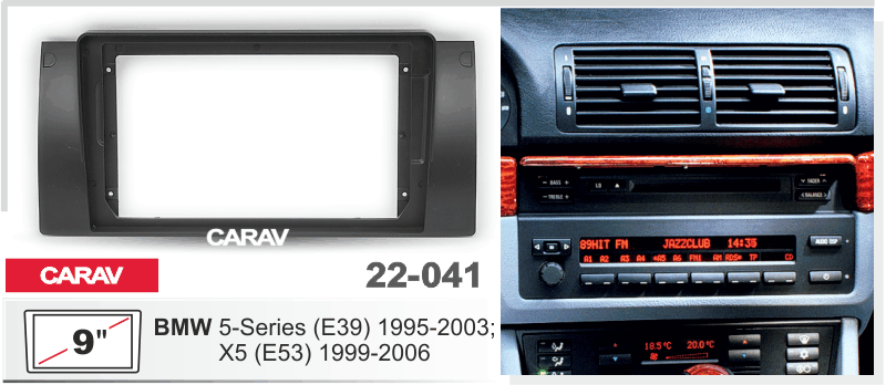 CARAV 22-041 - BMW 5-Series (E39) (1995-2003); X5 (E53) (1999-2006) 9