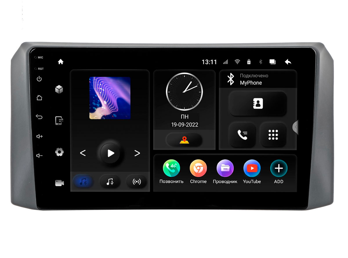 Incar TMX-4401-6 - штатная магнитола UAZ Patriot 16+ без магн. Incar TMX-4401-6 - штатная магнитола UAZ Patriot 16+ без магн.