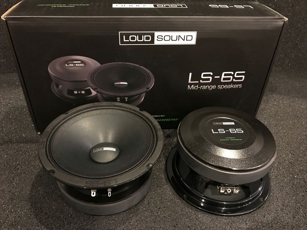 Акустика Среднечастотная АС Loud Sound LS-65 (by Deaf Bonce). 16.5 см (6.5 дюйм.), Мощность динамиков 200 Вт (номинальная), 350 Вт (максимальная).