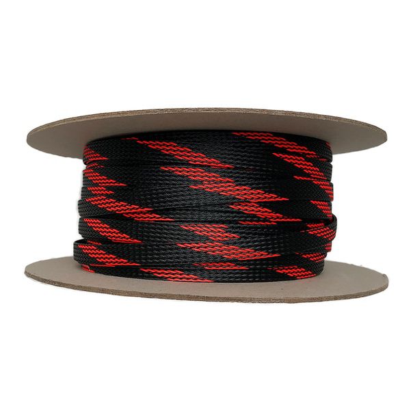 Dynamic State PES.10BR (оплетка чёрно-красная d=10) Dynamic State PES.10BR (оплетка чёрно-красная d=10)