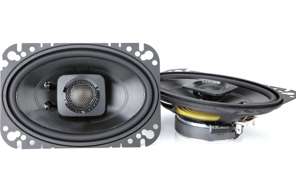 Акустика Polk Audio DB462 - купить в Авто-сила Акустика коаксиальная Polk Audio DB462. овальный 10x16 см (4x6 дюйм.), Мощность динамиков 40 Вт (номинальная), 120 Вт (максимальная).