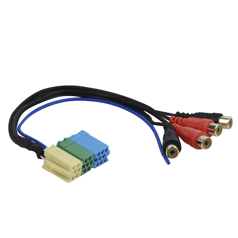 ACV AD12-1625 колодка mini ISO для подключения к ММС усилителя и сабвуфера(ISO-003)