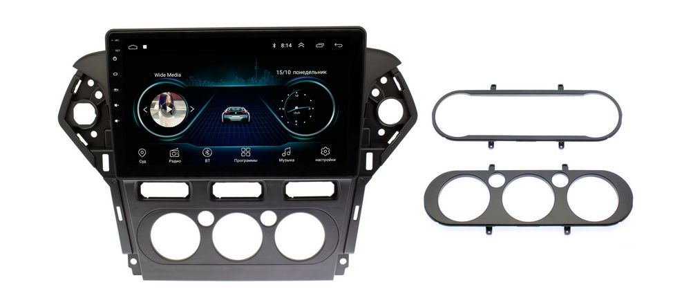 Штатная магнитола Ford Mondeo 2010 - 2015 LC1019MN-1/16 черная, для авто без Navi