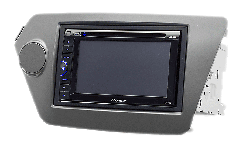 CARAV 11-190 - Kia Rio 2011+ (серая) 2din