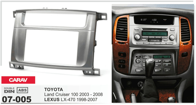 CARAV 07-005 - LEXUS LX-470 / TOYOTA Land Cruiser 100 (2003-2007)