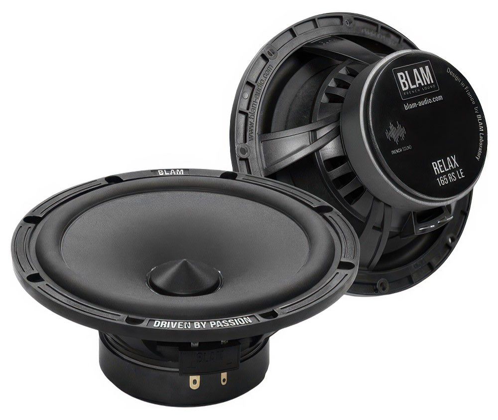 Акустика Мидбас BLAM W165R2 LE. 16.5 см (6.5 дюйм.), Мощность динамиков 75 Вт (номинальная), 150 Вт (максимальная).