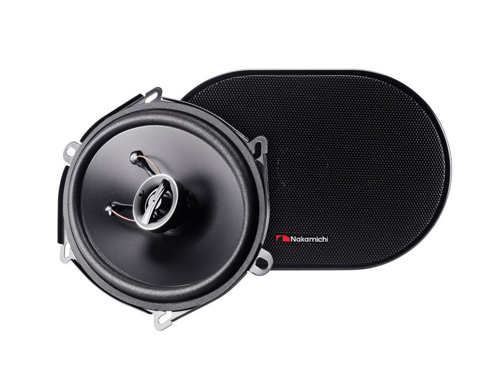 Акустика коаксиальная Nakamichi NSE-5718. овальный 13x18 см (5x7 дюйм.), Мощность динамиков 30 Вт (номинальная), 200 Вт (максимальная).